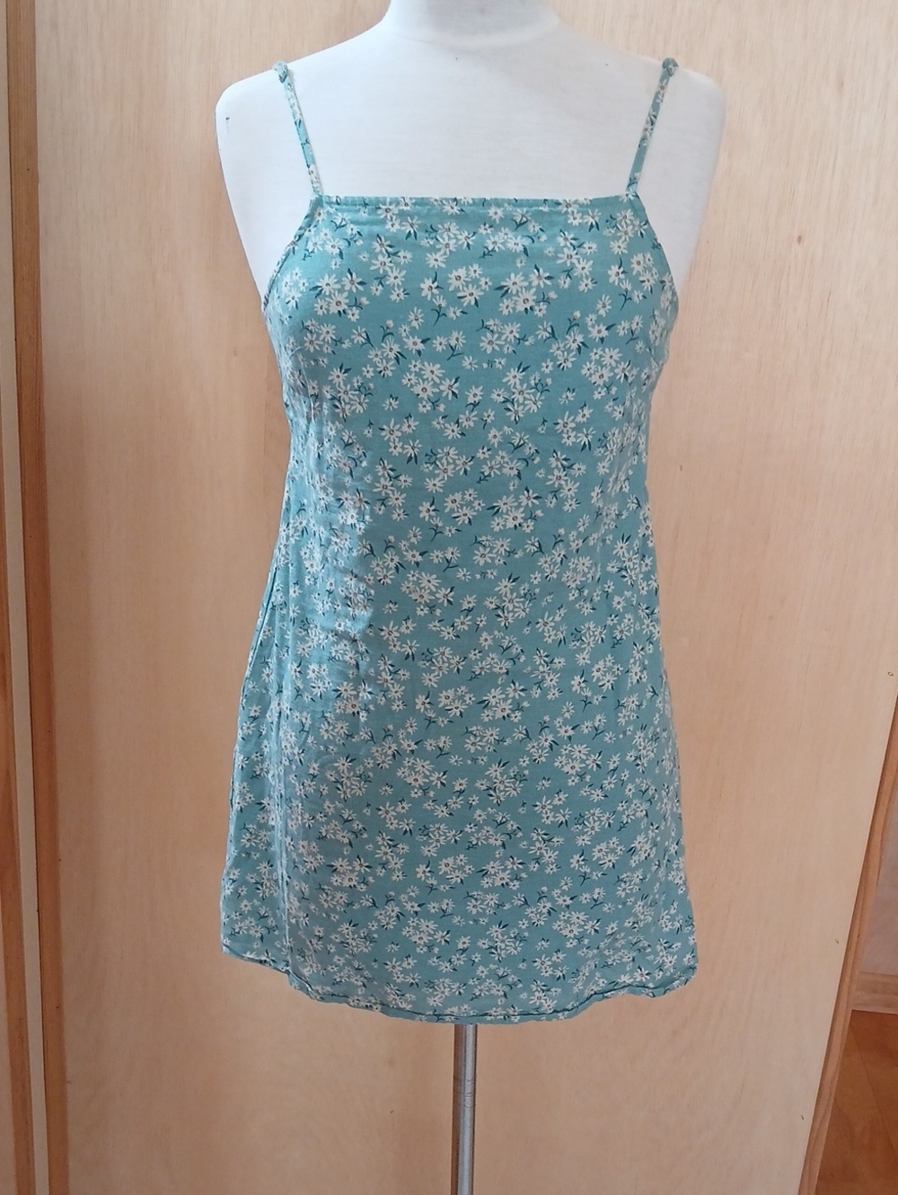 Floral Mini Dress in Teal